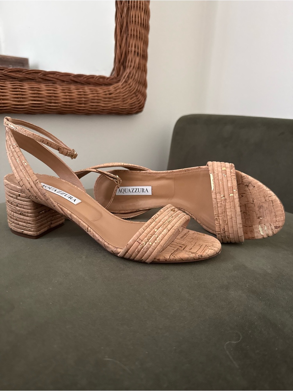The Aquazzura Sundance 50 sandals - size 39